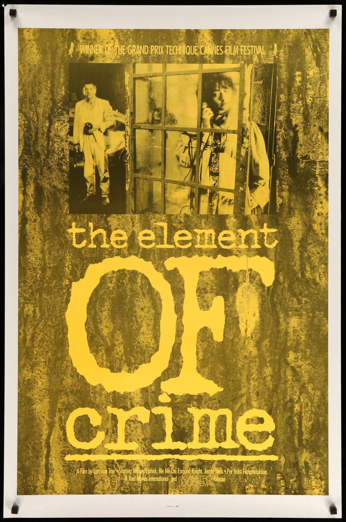 Element of Crime (1984) original movie poster for sale at Original Film Art