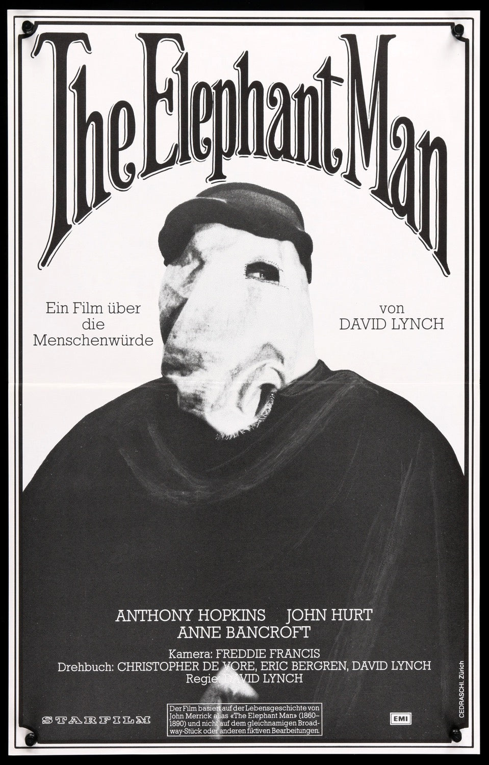 Elephant Man (1980) original movie poster for sale at Original Film Art