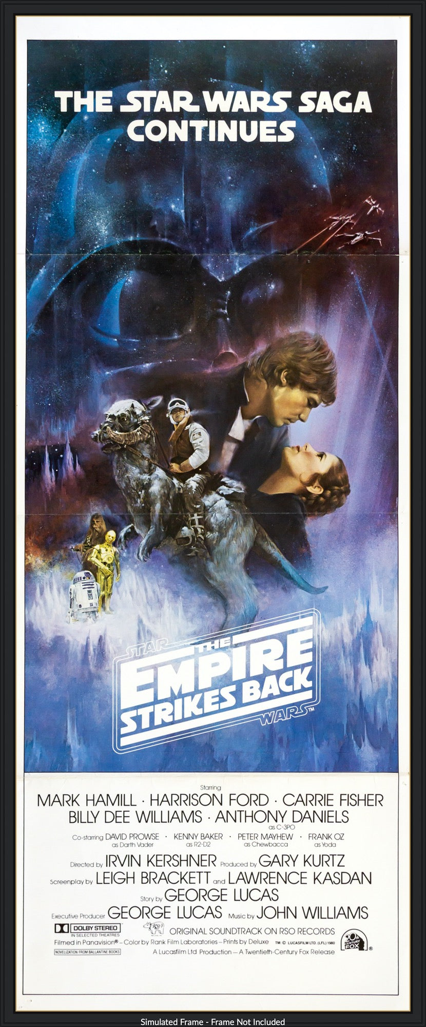 Empire Strikes Back (1980) original movie poster for sale at Original Film Art