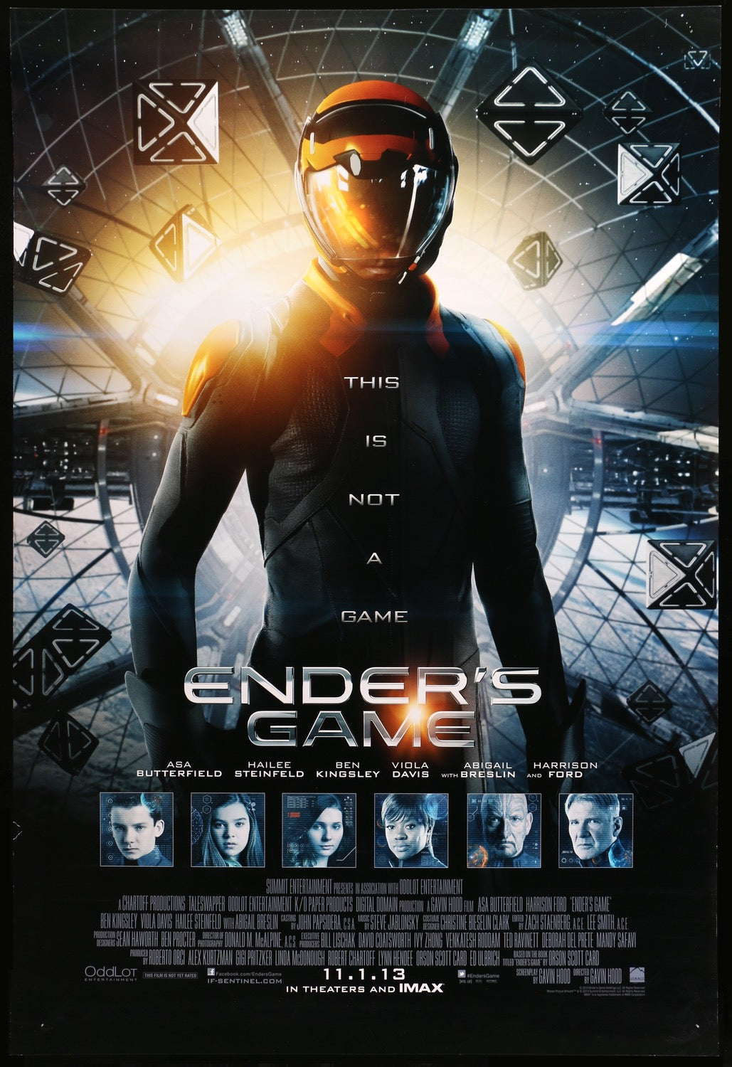 Ender's Game (2013) original movie poster for sale at Original Film Art - Vintage Movie Posters
