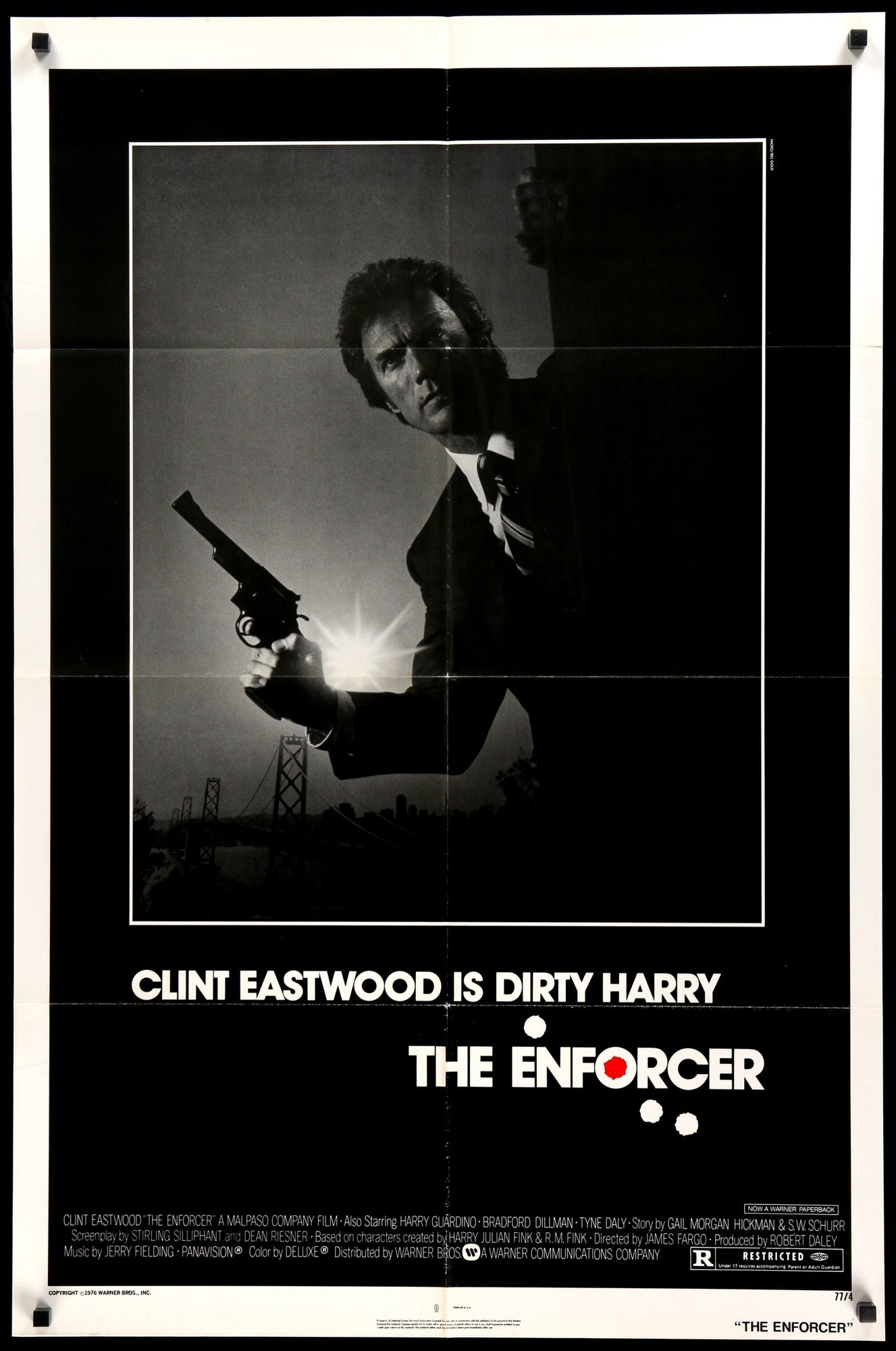 Enforcer (1976) original movie poster for sale at Original Film Art - Vintage Movie Posters