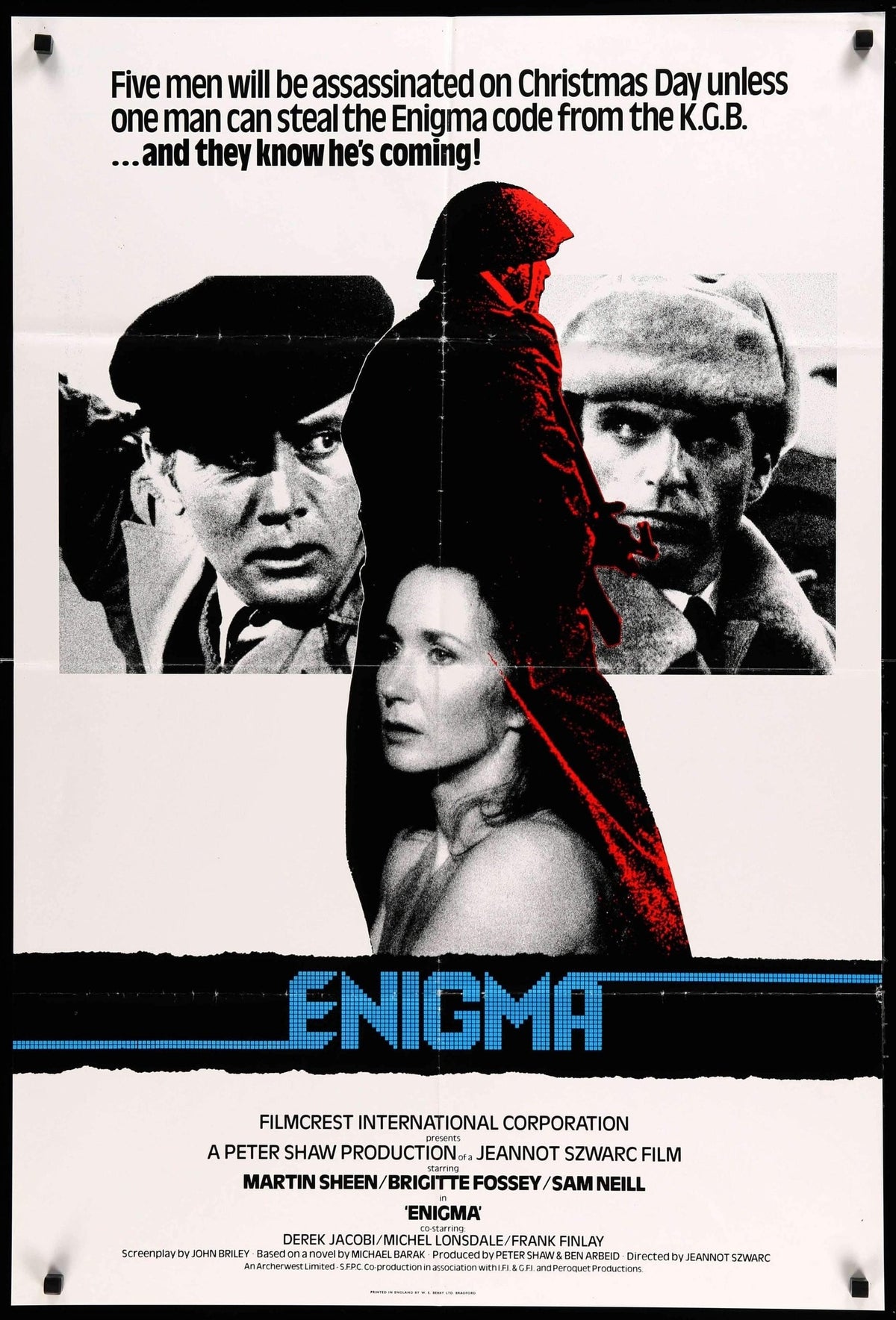 Enigma (1982) original movie poster for sale at Original Film Art