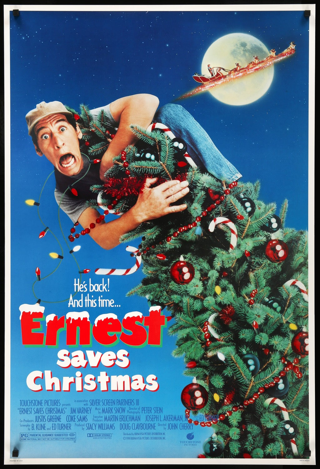 Ernest Saves Christmas (1988) original movie poster for sale at Original Film Art