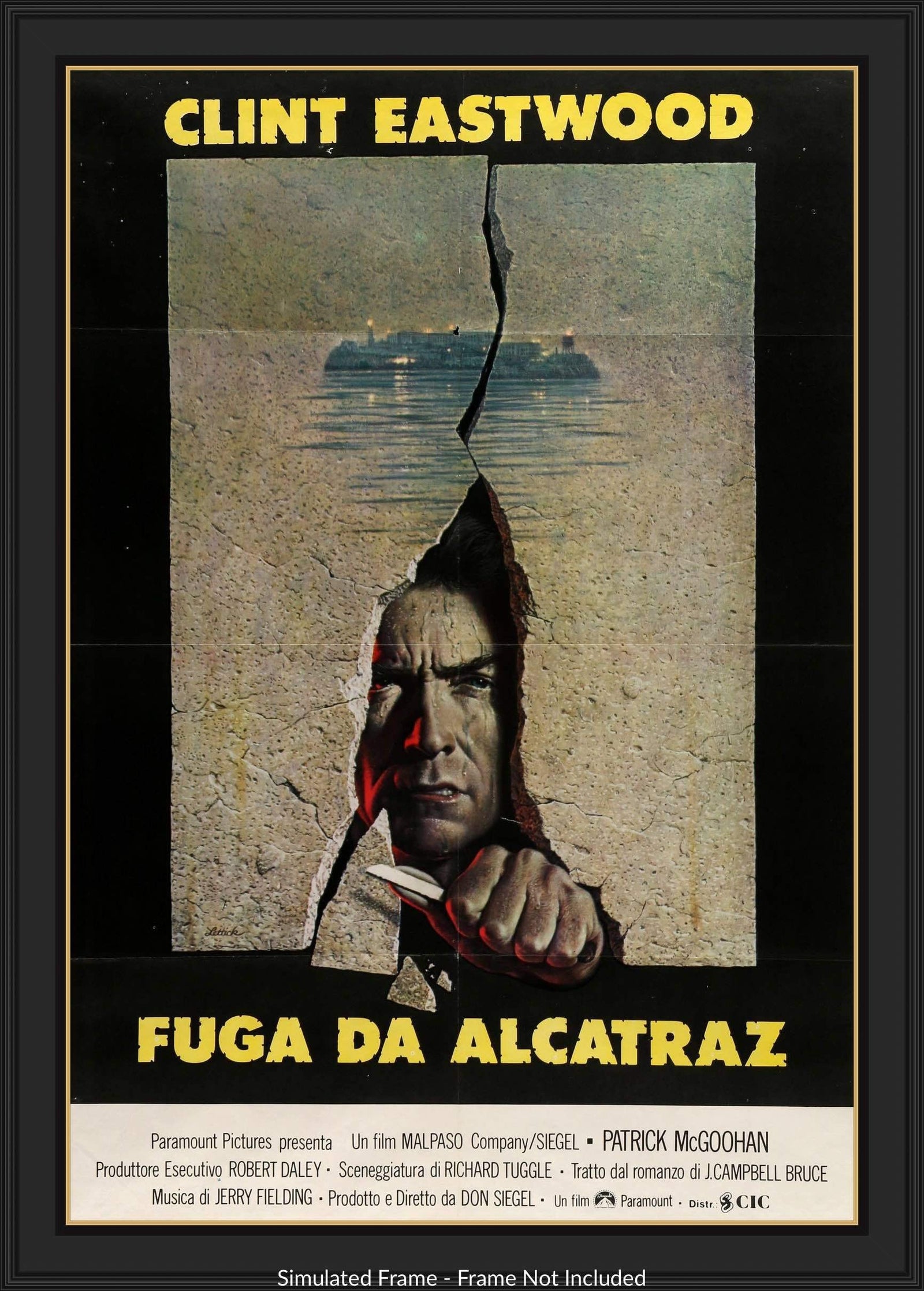 Escape from Alcatraz (1979) original movie poster for sale at Original Film Art - Vintage Movie Posters