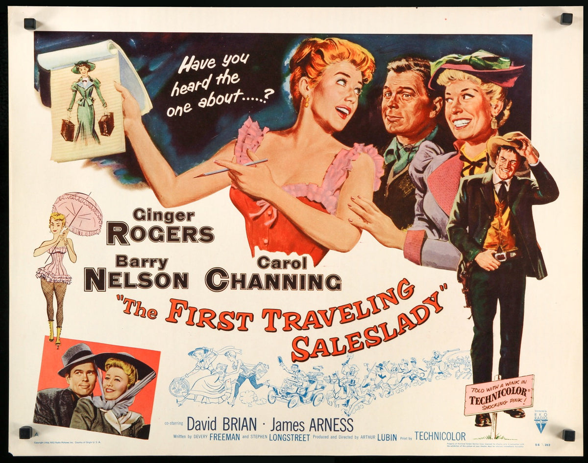 First Traveling Saleslady (1956) original movie poster for sale at Original Film Art