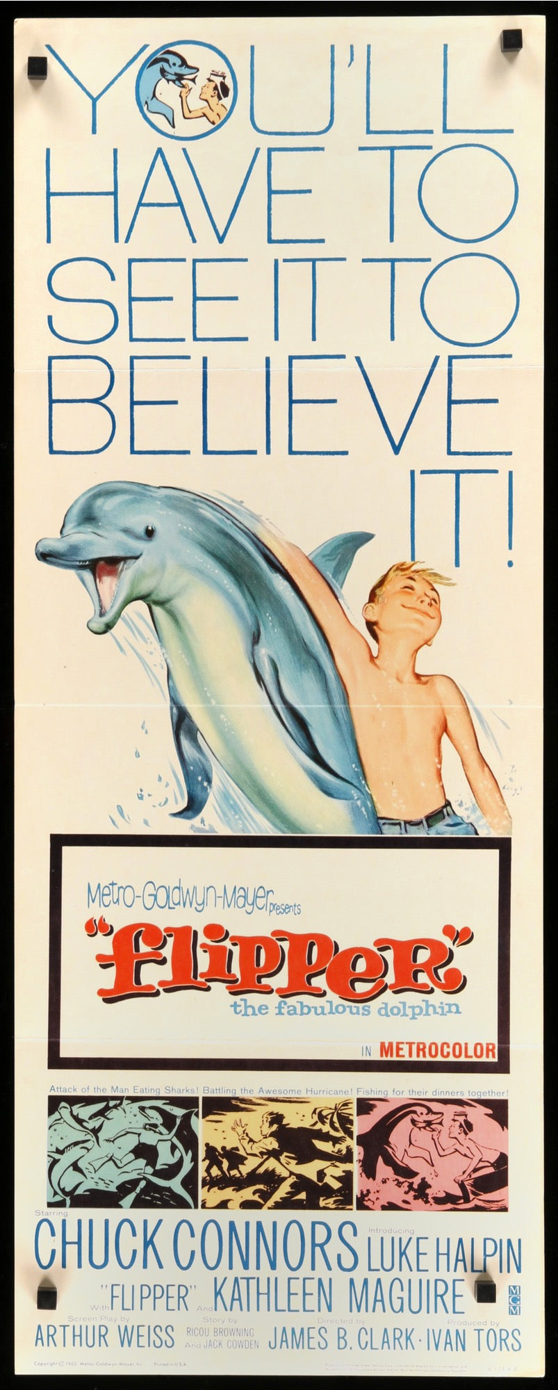 Flipper (1963) original movie poster for sale at Original Film Art