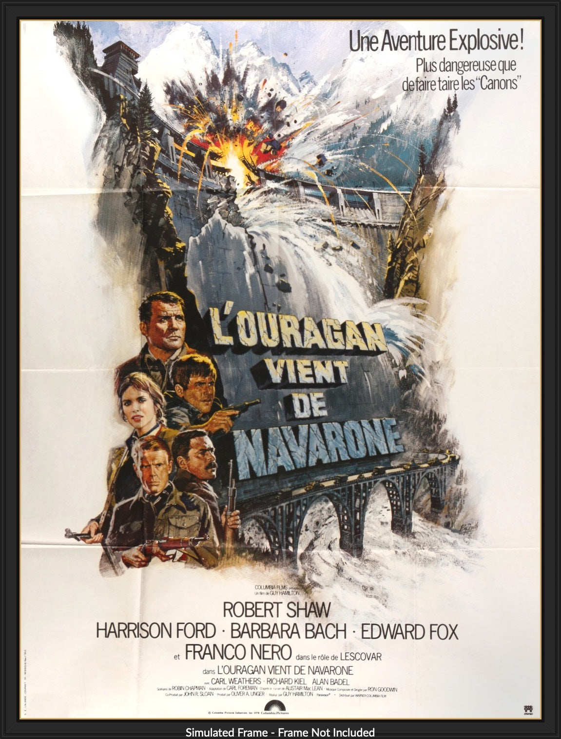 Force 10 From Navarone (1978) original movie poster for sale at Original Film Art - Vintage Movie Posters