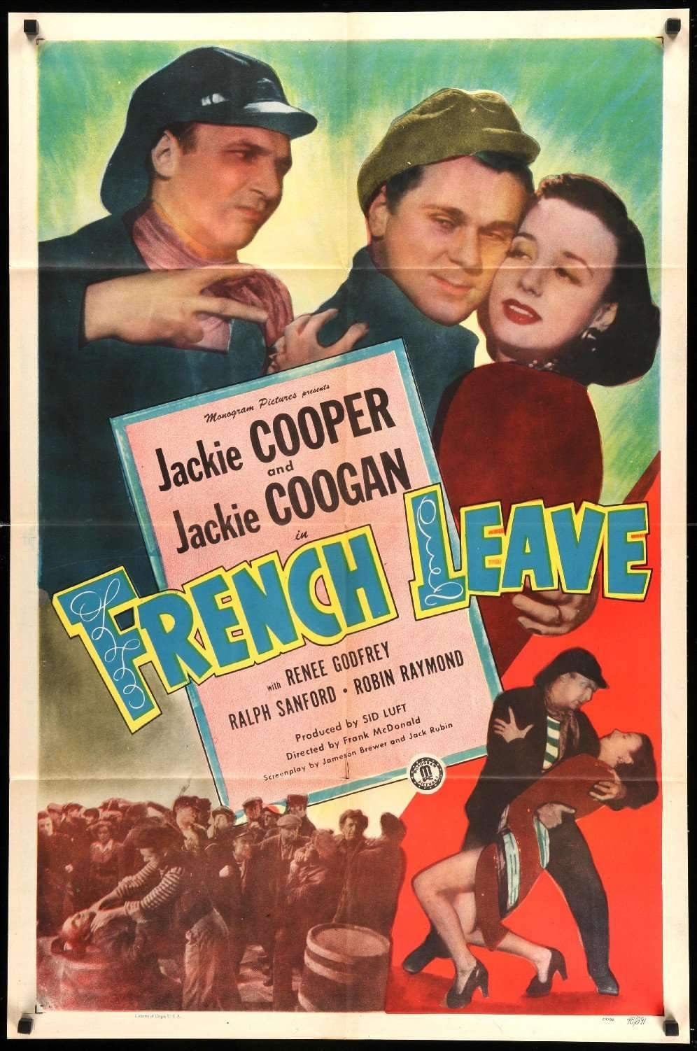French Leave (1948) original movie poster for sale at Original Film Art - Vintage Movie Posters