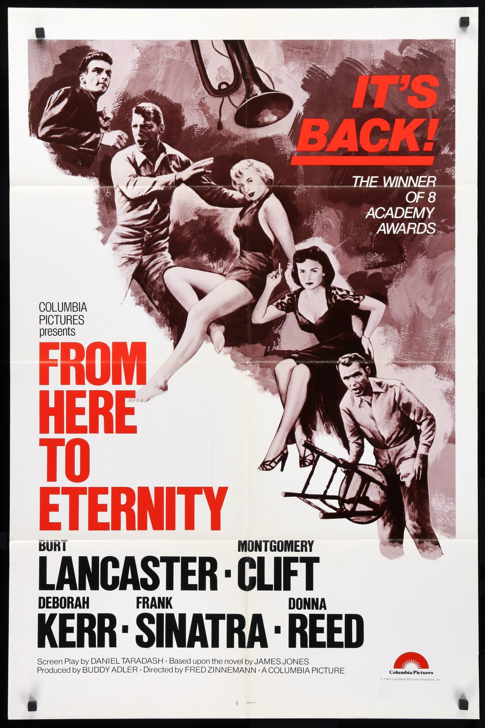 From Here to Eternity (1953) original movie poster for sale at Original Film Art - Vintage Movie Posters