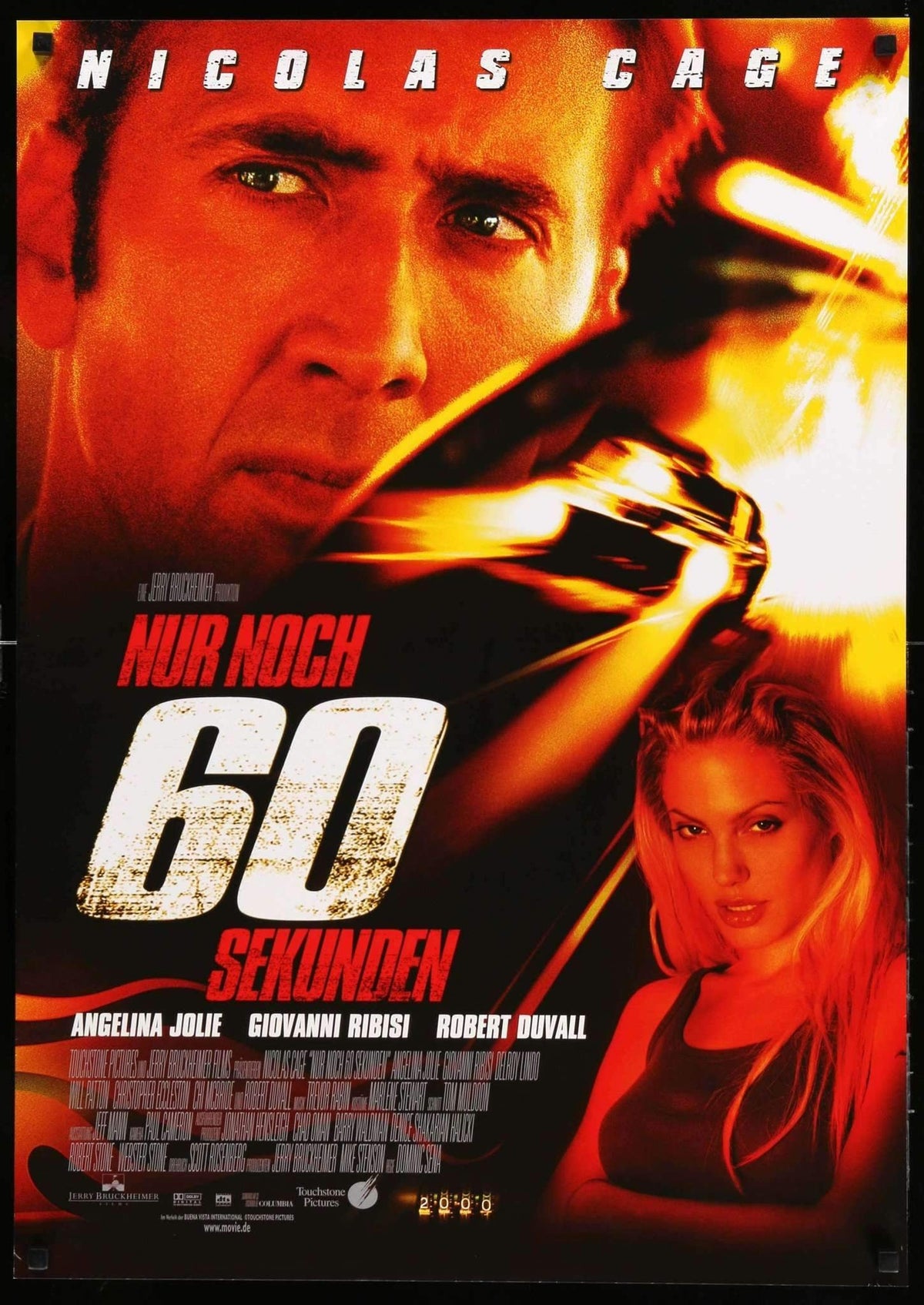 Gone in 60 Seconds (2000) original movie poster for sale at Original Film Art