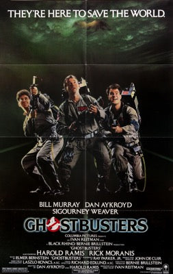 Ghostbusters (1984) original movie poster for sale at Original Film Art - Vintage Movie Posters