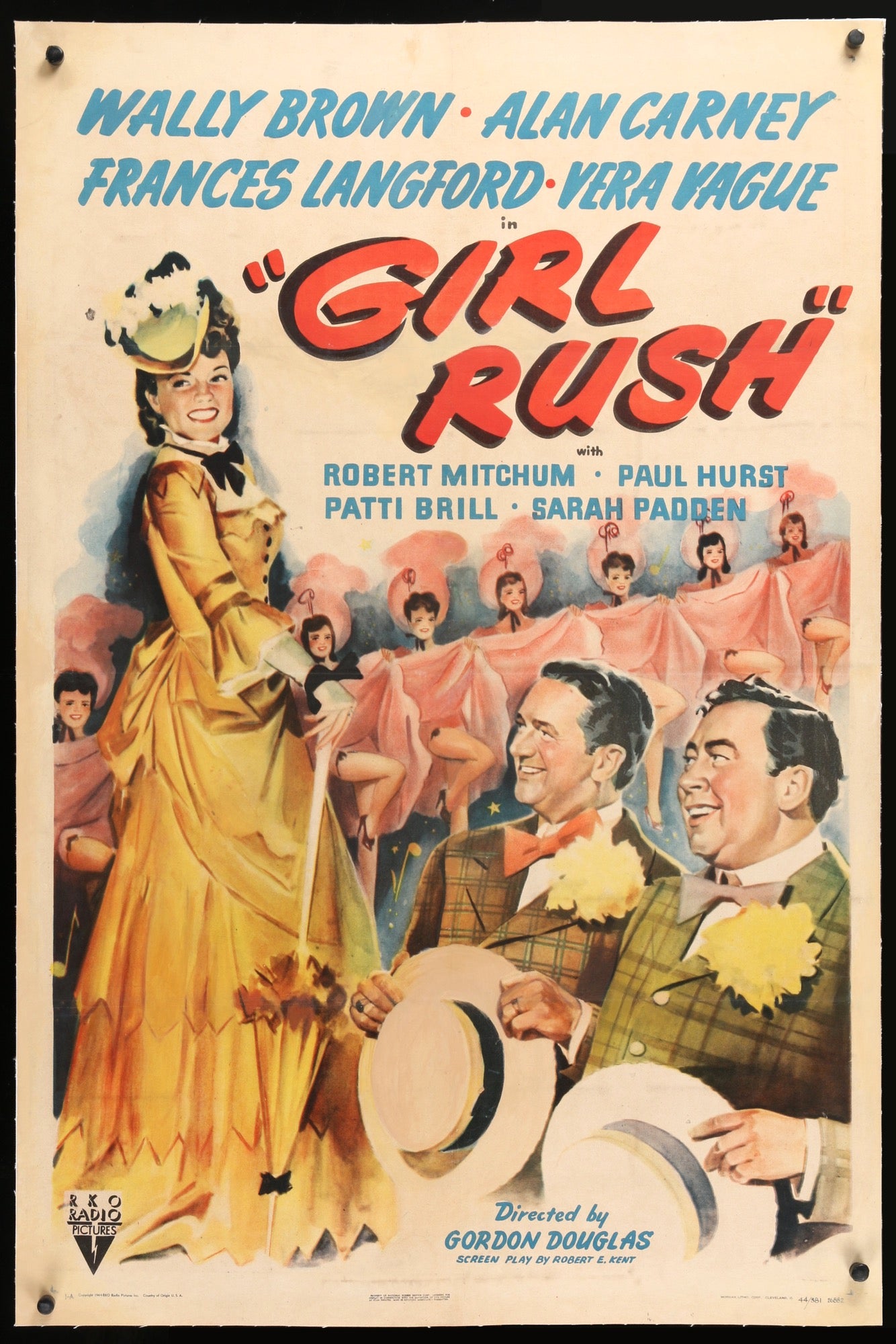 Girl Rush (1944) original movie poster for sale at Original Film Art - Vintage Movie Posters