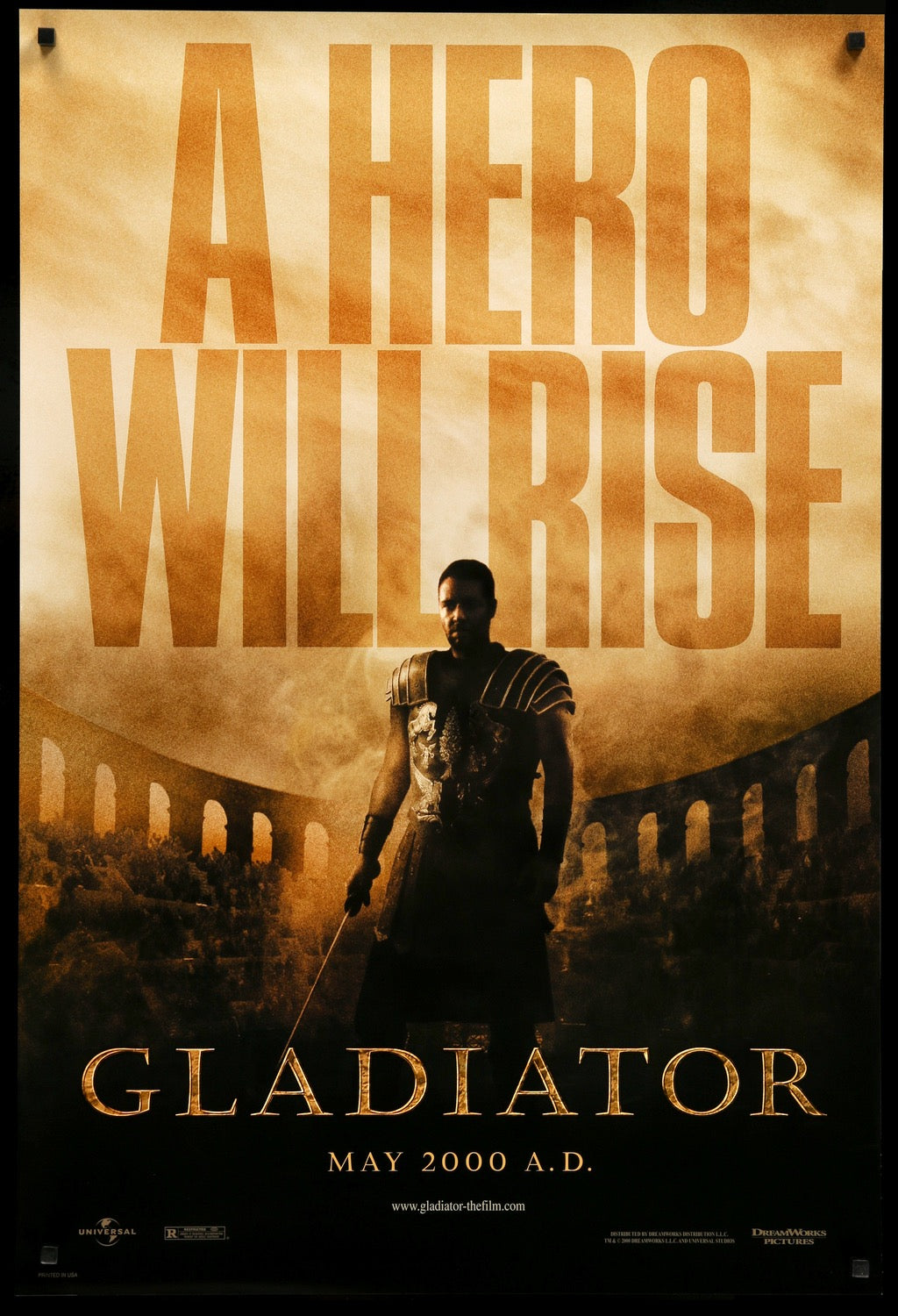 Gladiator (2000) original movie poster for sale at Original Film Art - Vintage Movie Posters