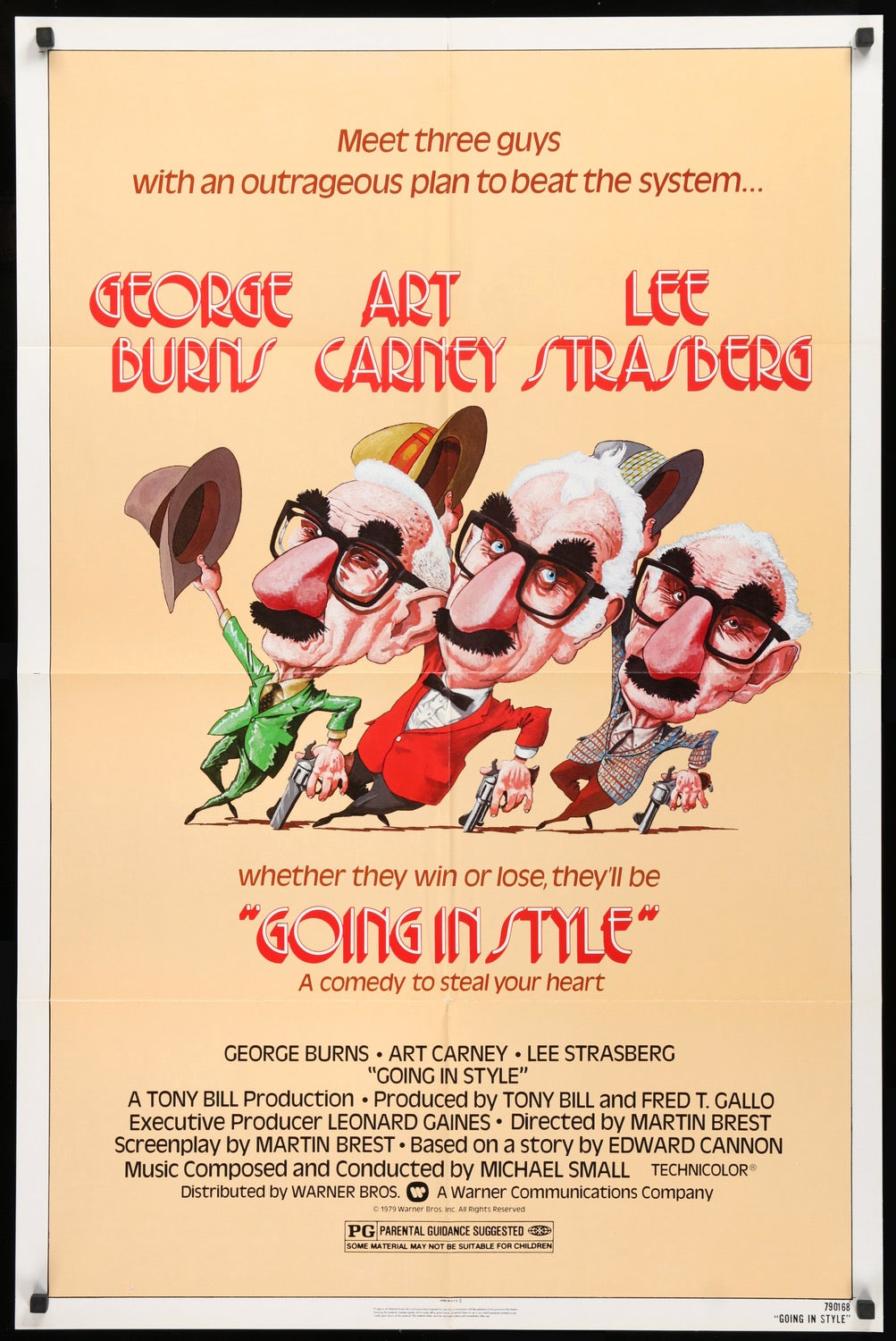 Going in Style (1979) original movie poster for sale at Original Film Art