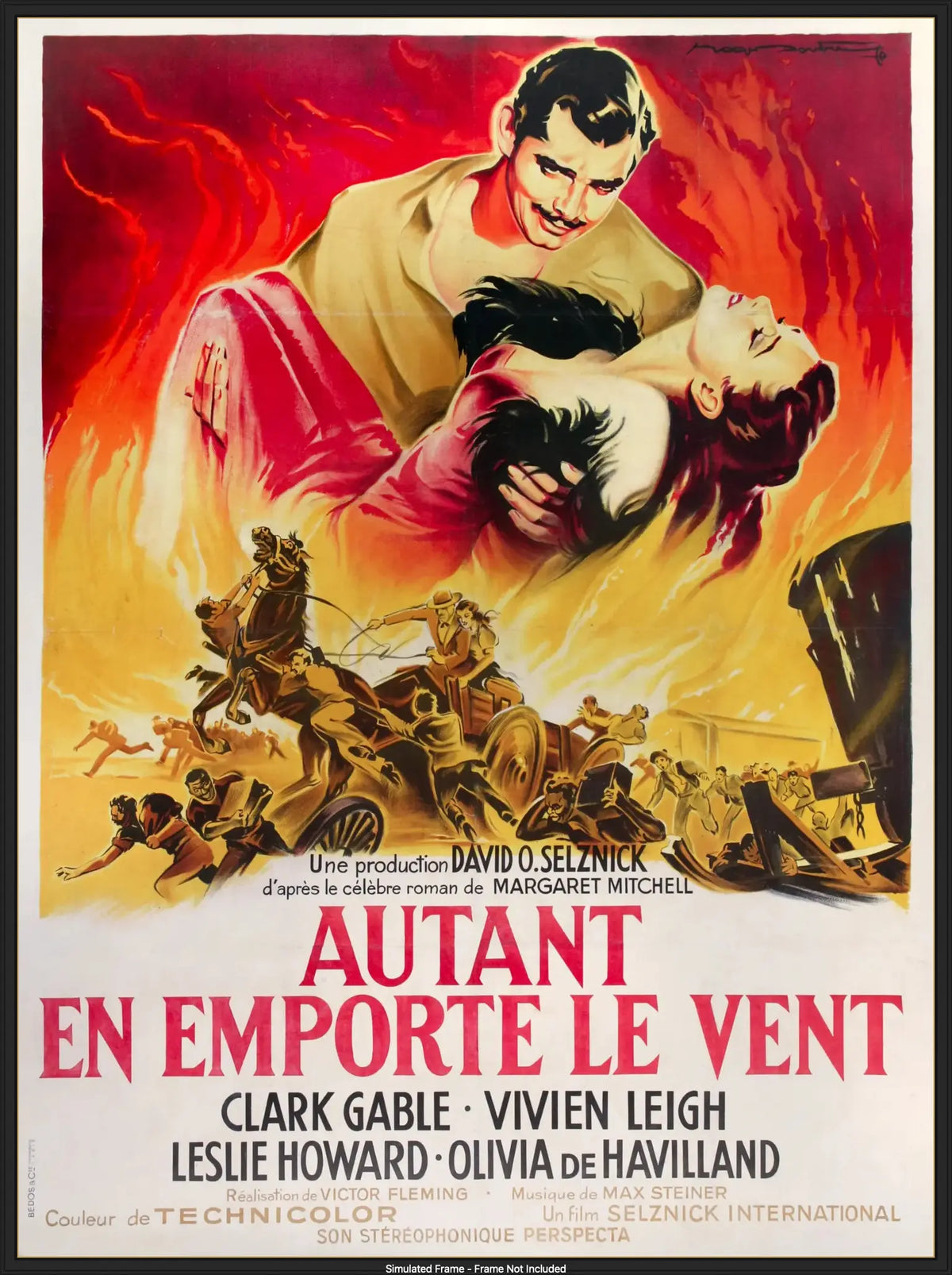 Gone with the Wind (1939) original movie poster for sale at Original Film Art - Vintage Movie Posters