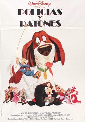 Great Mouse Detective (1986) original movie poster for sale at Original Film Art - Vintage Movie Posters