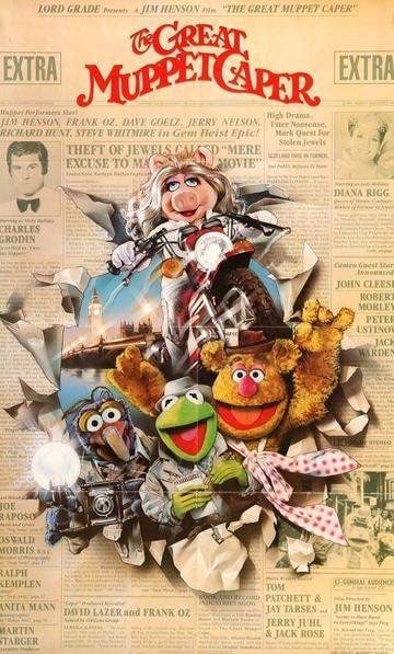 Great Muppet Caper (1981) original movie poster for sale at Original Film Art - Vintage Movie Posters