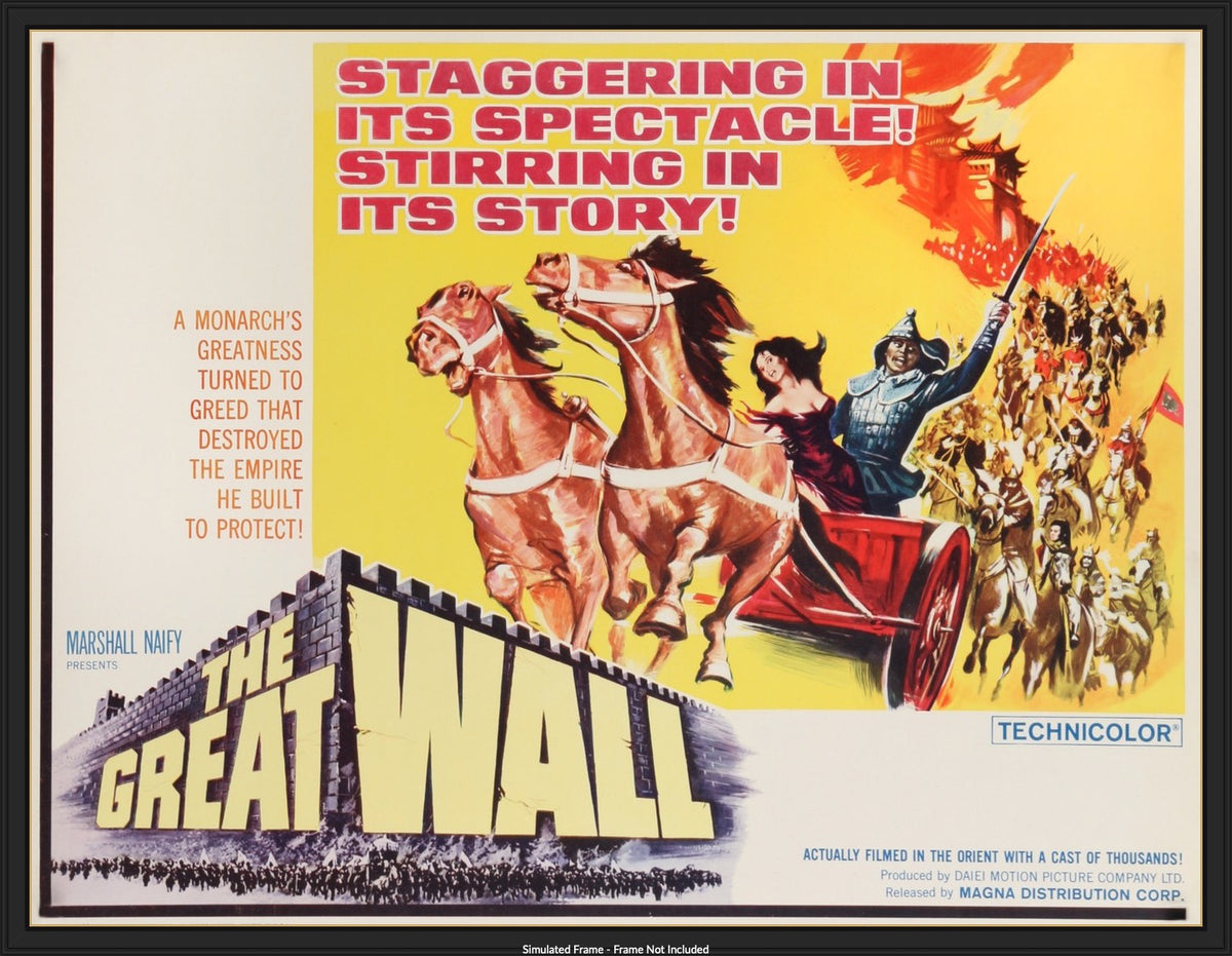 Great Wall (1962) original movie poster for sale at Original Film Art - Vintage Movie Posters