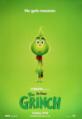 Grinch (2018) original movie poster for sale at Original Film Art - Vintage Movie Posters