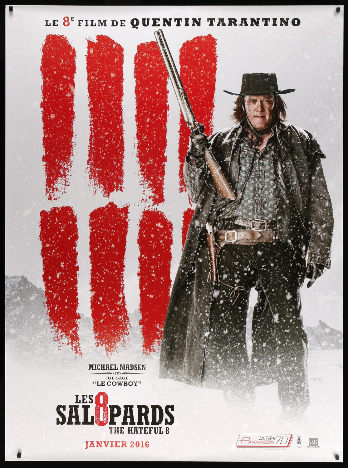 Hateful Eight (2015) original movie poster for sale at Original Film Art - Vintage Movie Posters