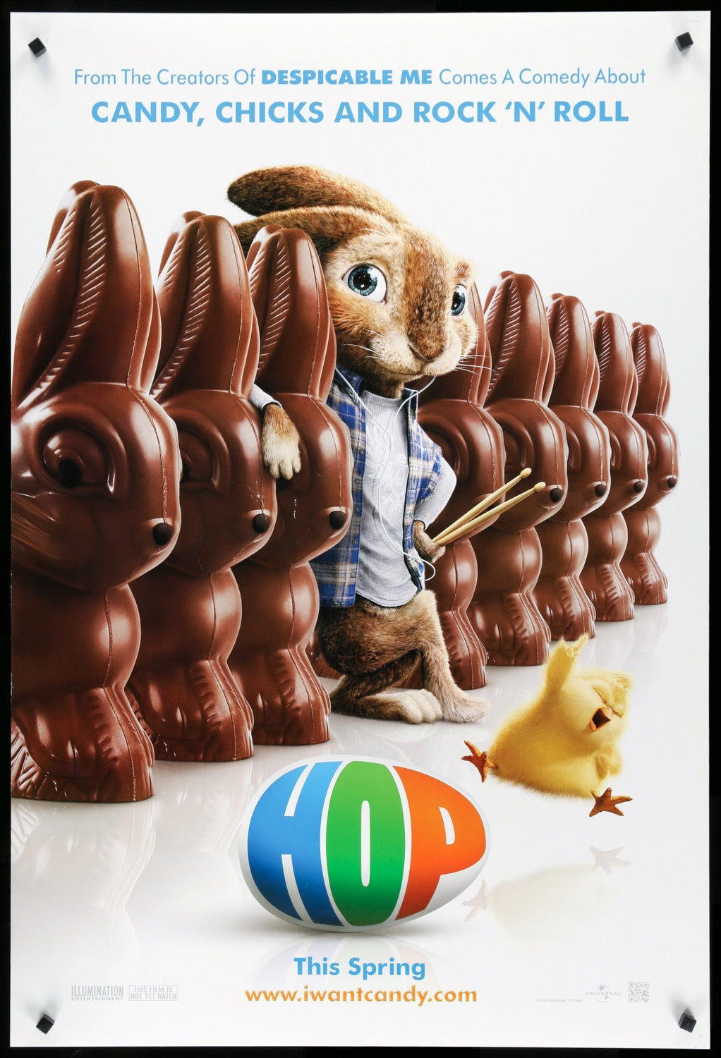Hop (2011) original movie poster for sale at Original Film Art