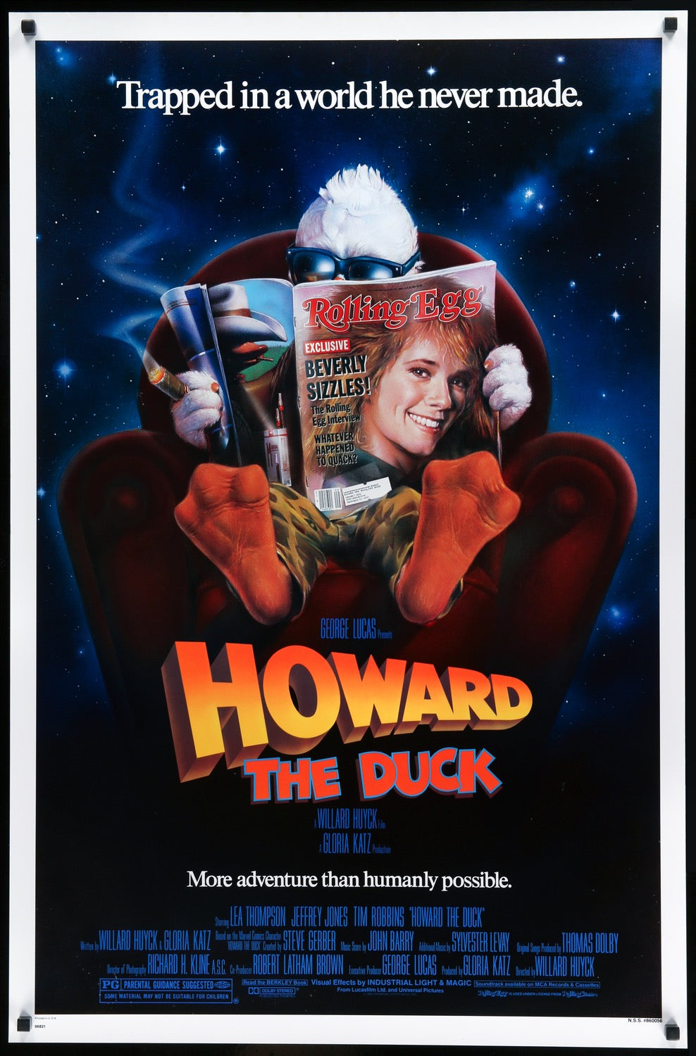 Howard the Duck (1986) original movie poster for sale at Original Film Art