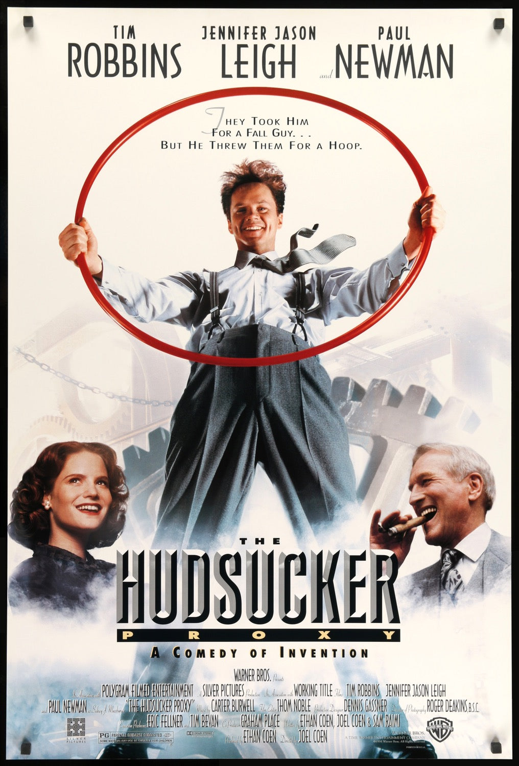 Hudsucker Proxy (1994) original movie poster for sale at Original Film Art - Vintage Movie Posters