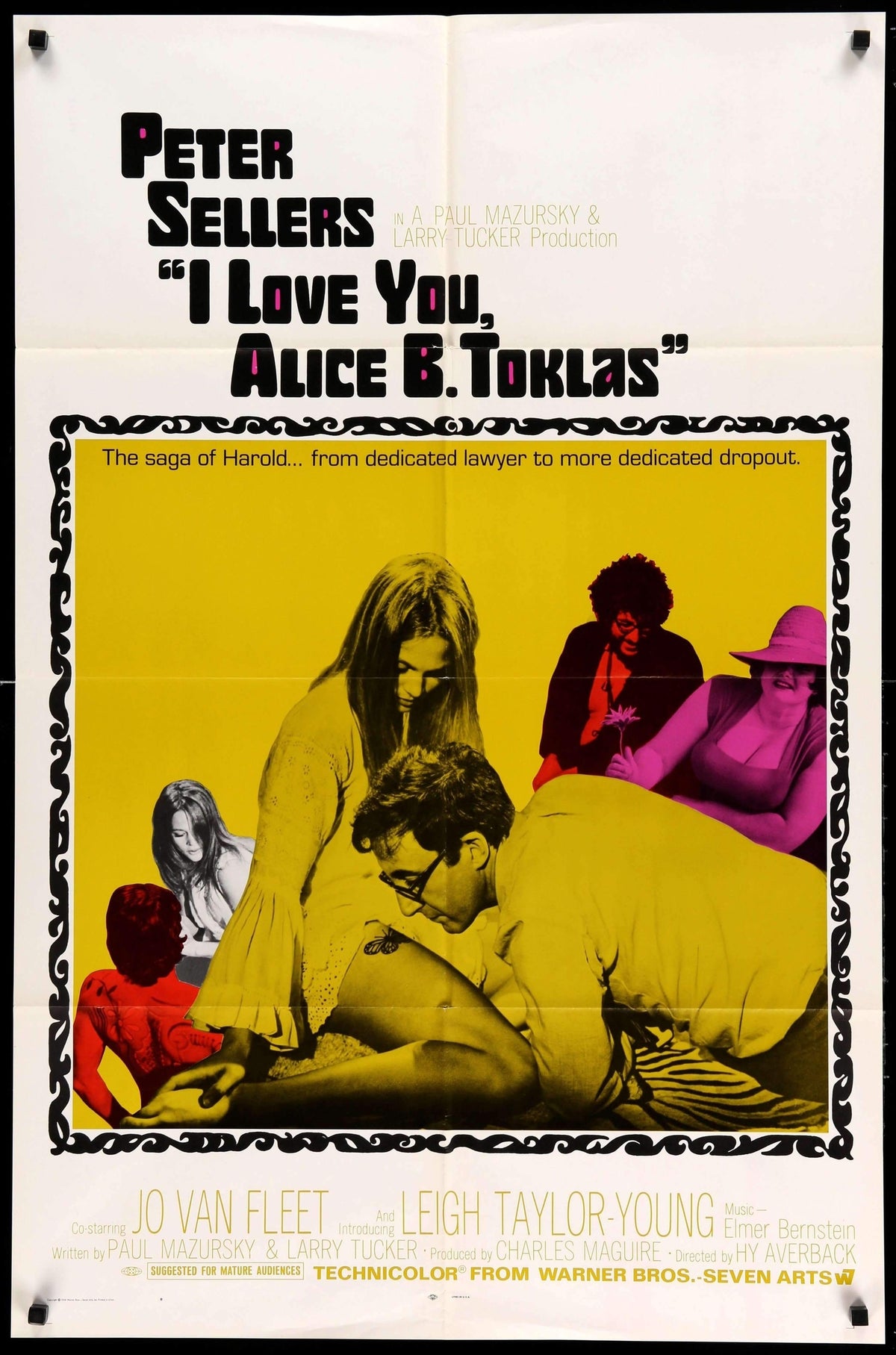 I Love You, Alice B. Toklas (1968) original movie poster for sale at Original Film Art - Vintage Movie Posters