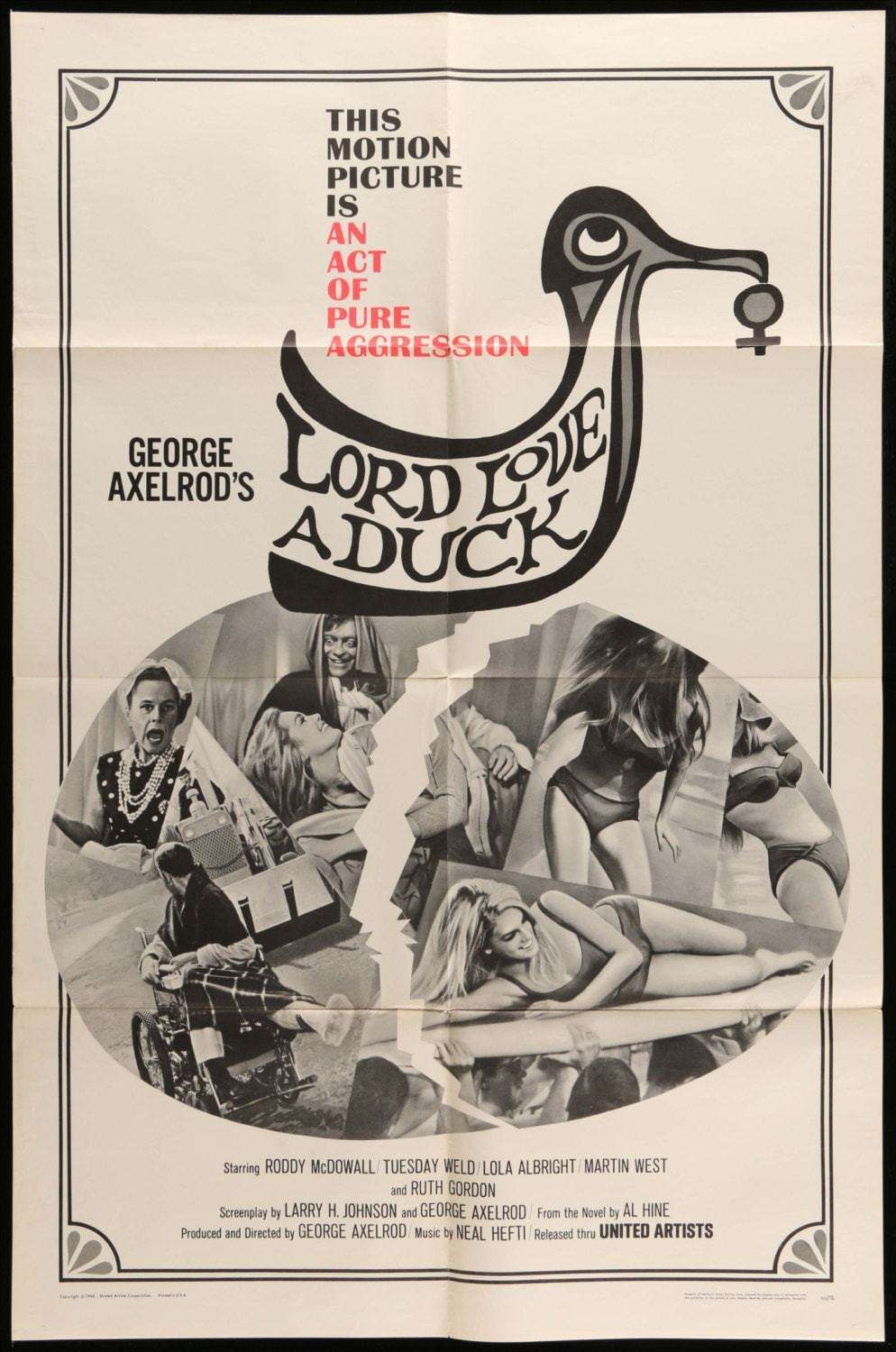 Lord Love a Duck (1966) original movie poster for sale at Original Film Art
