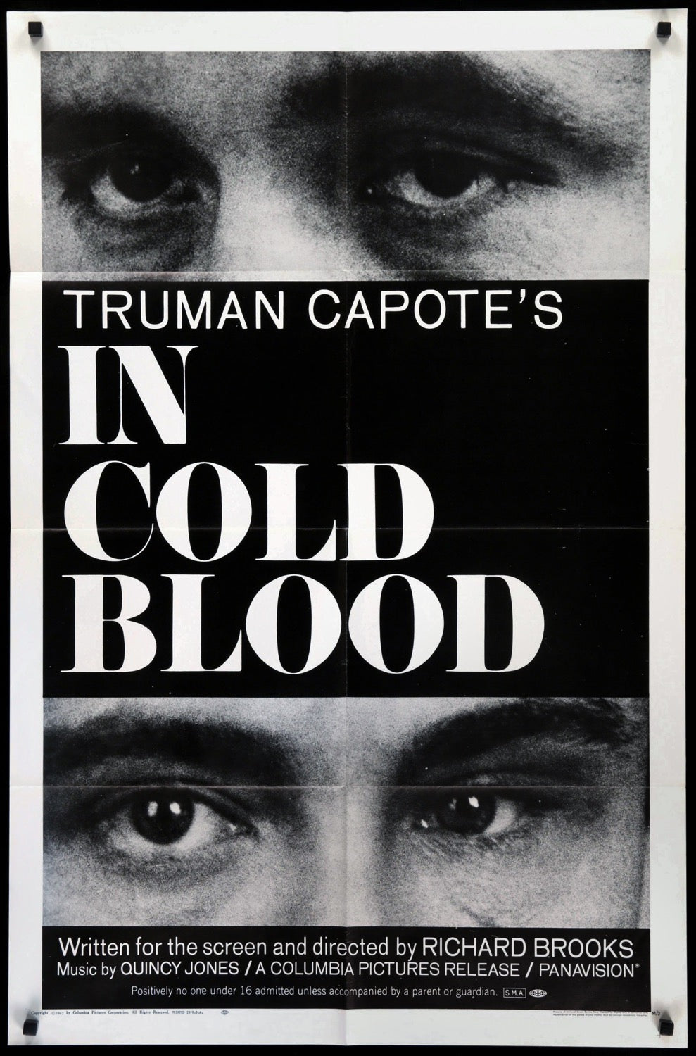 In Cold Blood (1967) original movie poster for sale at Original Film Art