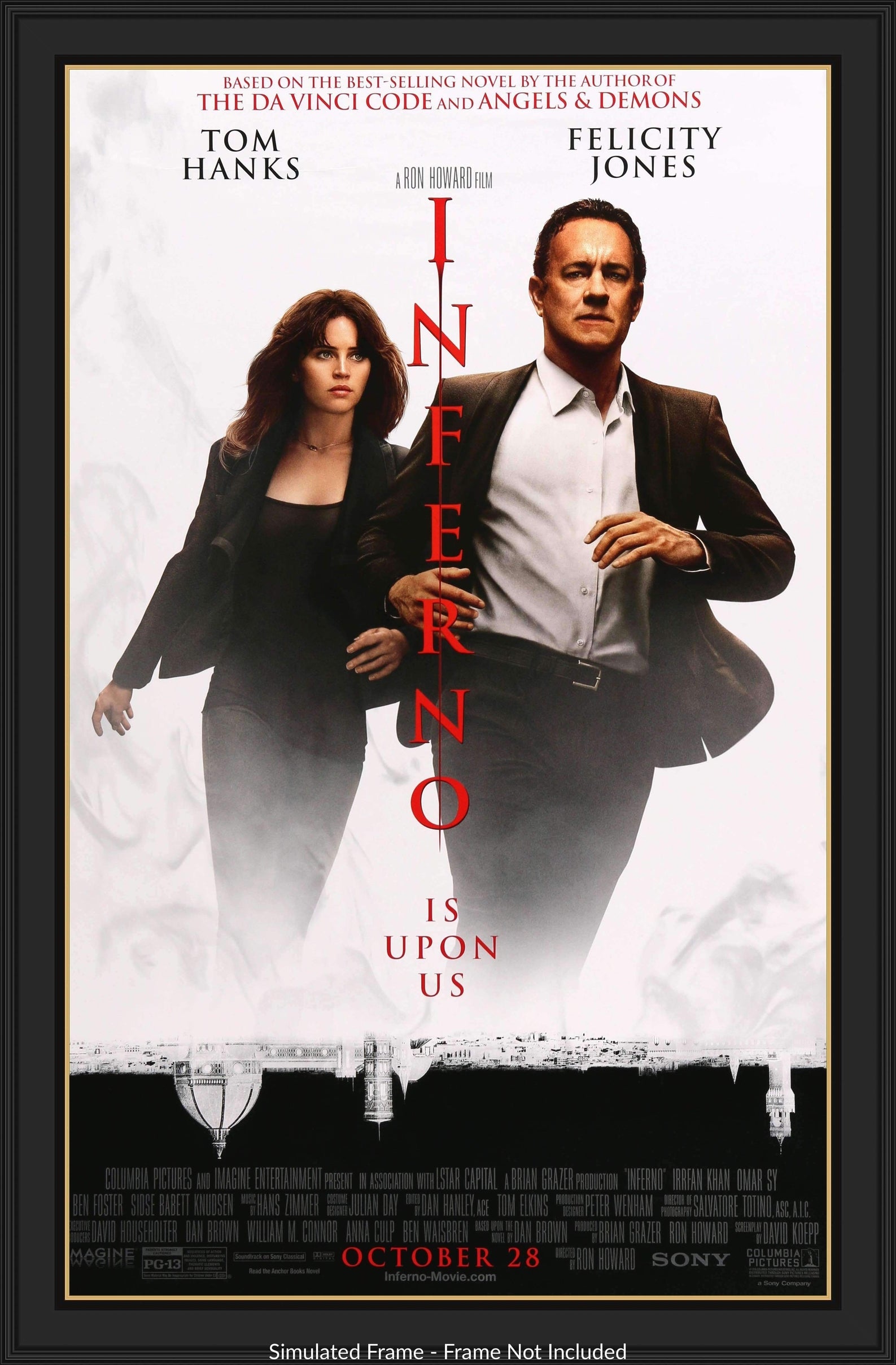 Inferno (2016) original movie poster for sale at Original Film Art