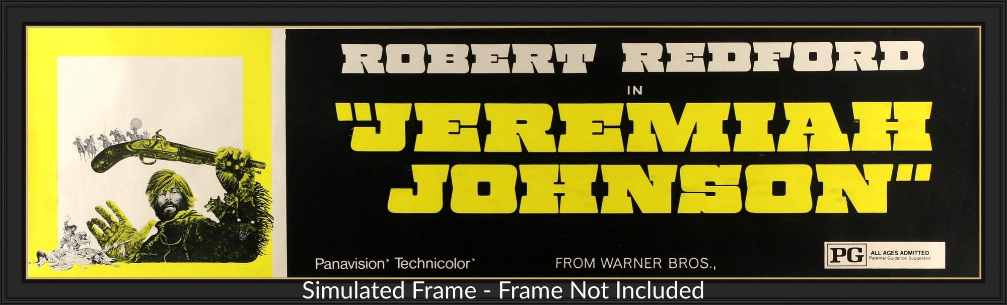 Jeremiah Johnson (1972) original movie poster for sale at Original Film Art
