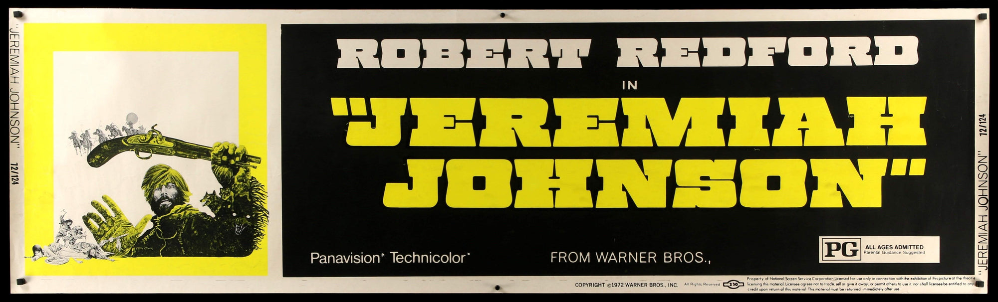 Jeremiah Johnson (1972) original movie poster for sale at Original Film Art