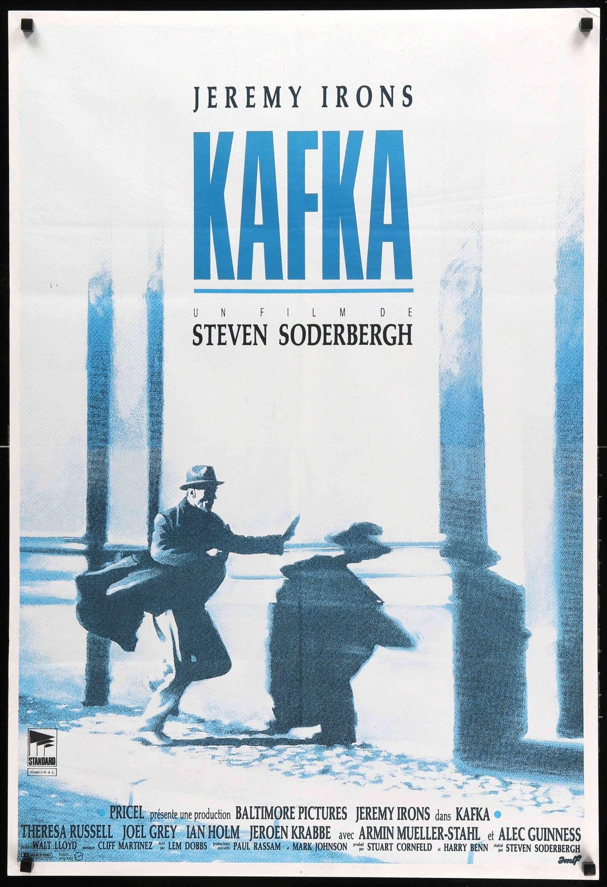 Kafka (1991) original movie poster for sale at Original Film Art