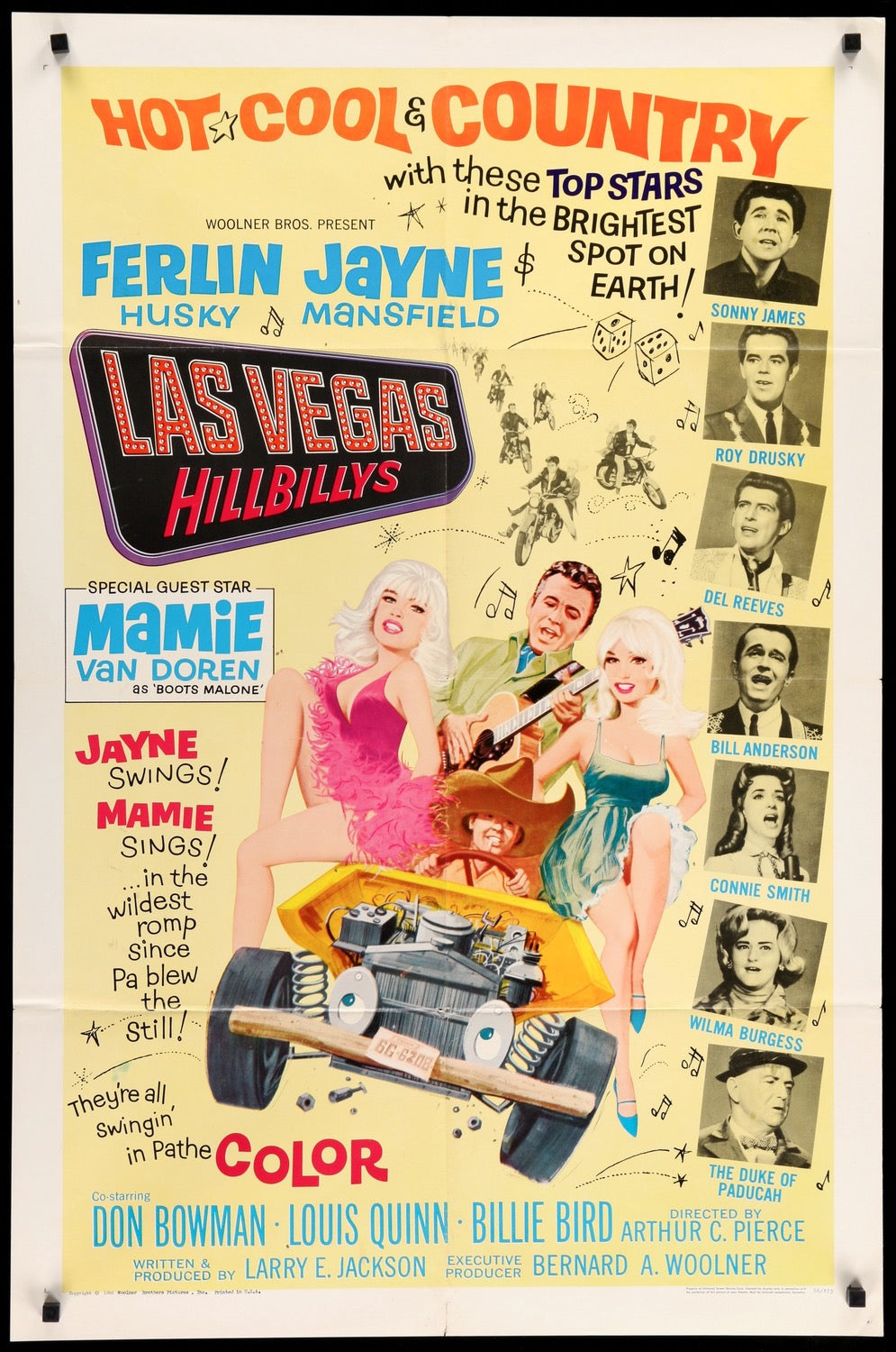 Las Vegas Hillbillys (1966) original movie poster for sale at Original Film Art
