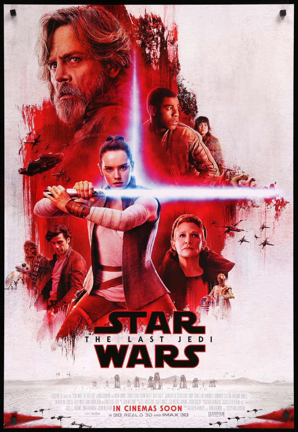 Star Wars: The Last Jedi (2017) original movie poster for sale at Original Film Art