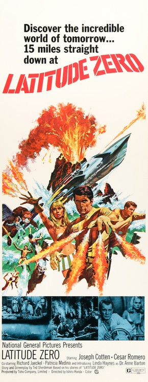 Latitude Zero (1969) original movie poster for sale at Original Film Art - Vintage Movie Posters