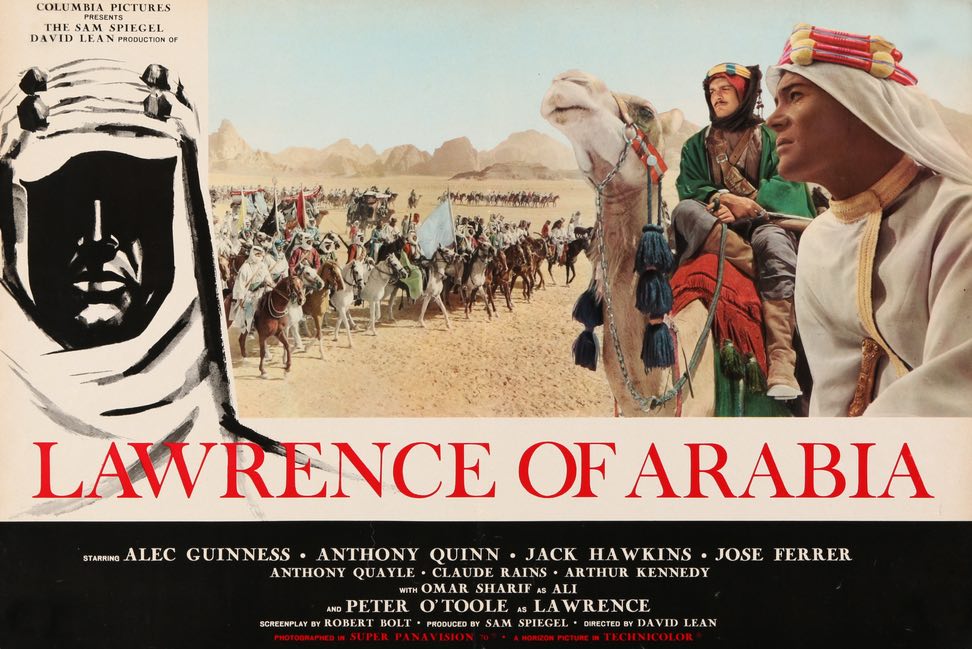 Lawrence of Arabia (1962) original movie poster for sale at Original Film Art - Vintage Movie Posters