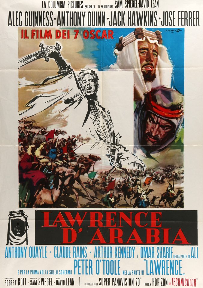Lawrence of Arabia (1962) original movie poster for sale at Original Film Art - Vintage Movie Posters