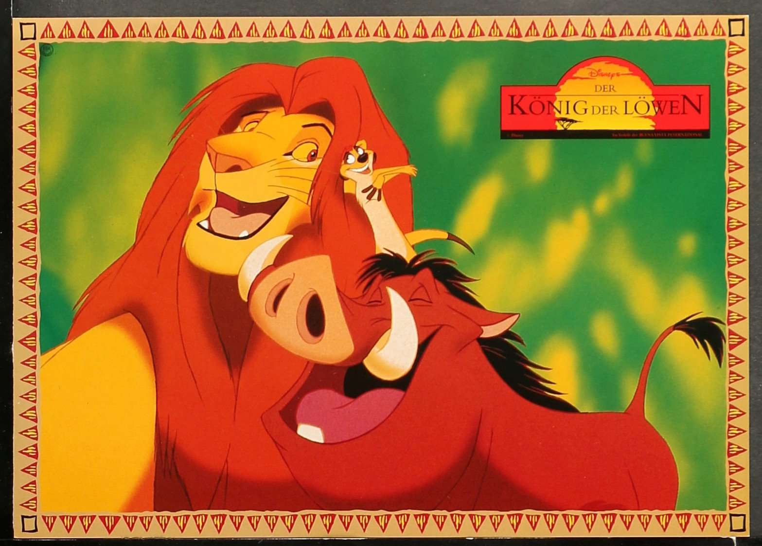 Lion King (1994) original movie poster for sale at Original Film Art - Vintage Movie Posters