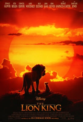 Lion King (2019) original movie poster for sale at Original Film Art - Vintage Movie Posters