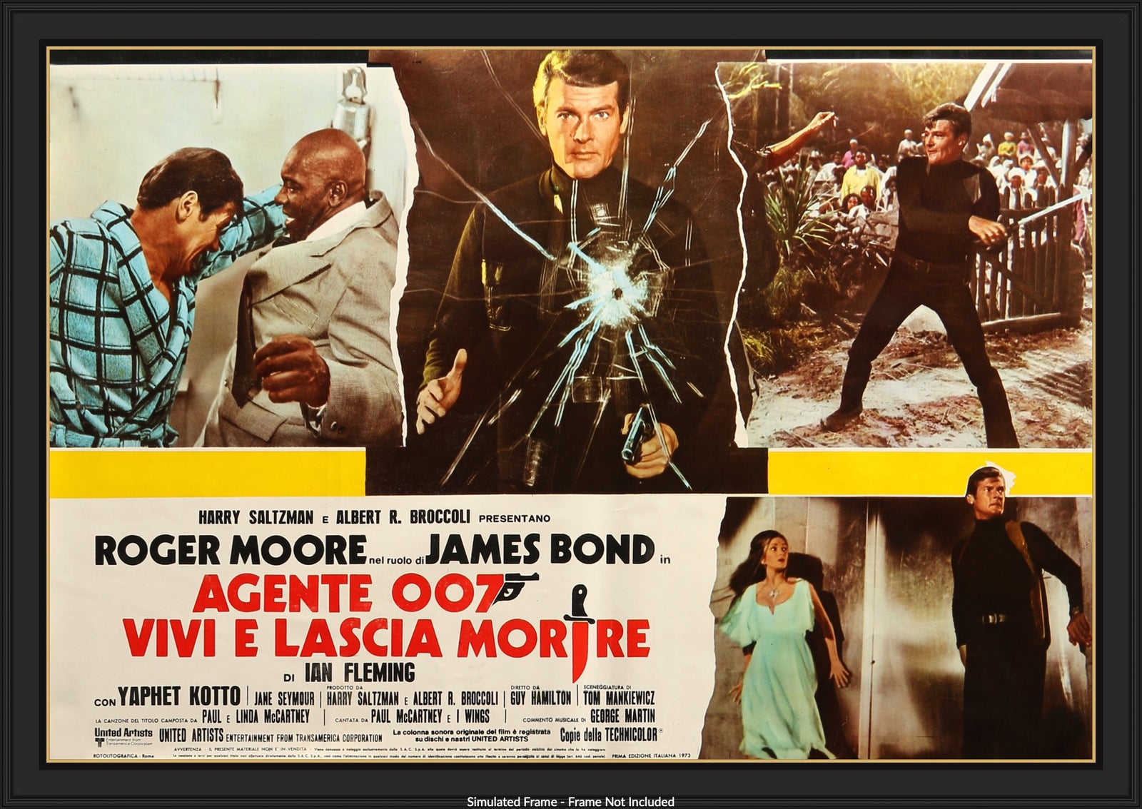 Live and Let Die (1973) original movie poster for sale at Original Film Art - Vintage Movie Posters