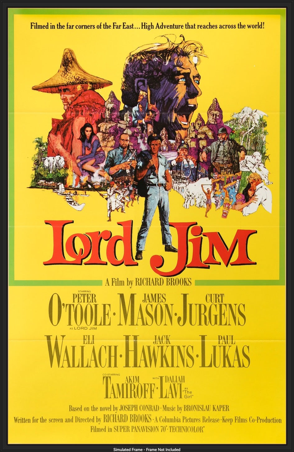Lord Jim (1965) original movie poster for sale at Original Film Art
