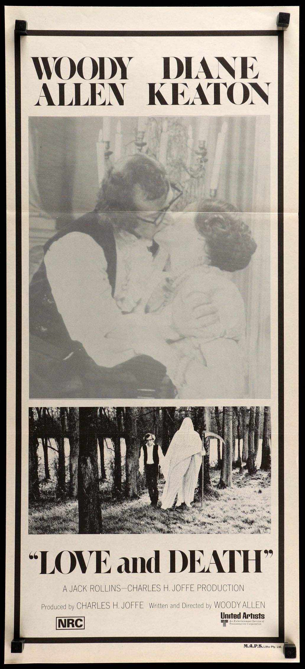 Love and Death (1975) original movie poster for sale at Original Film Art