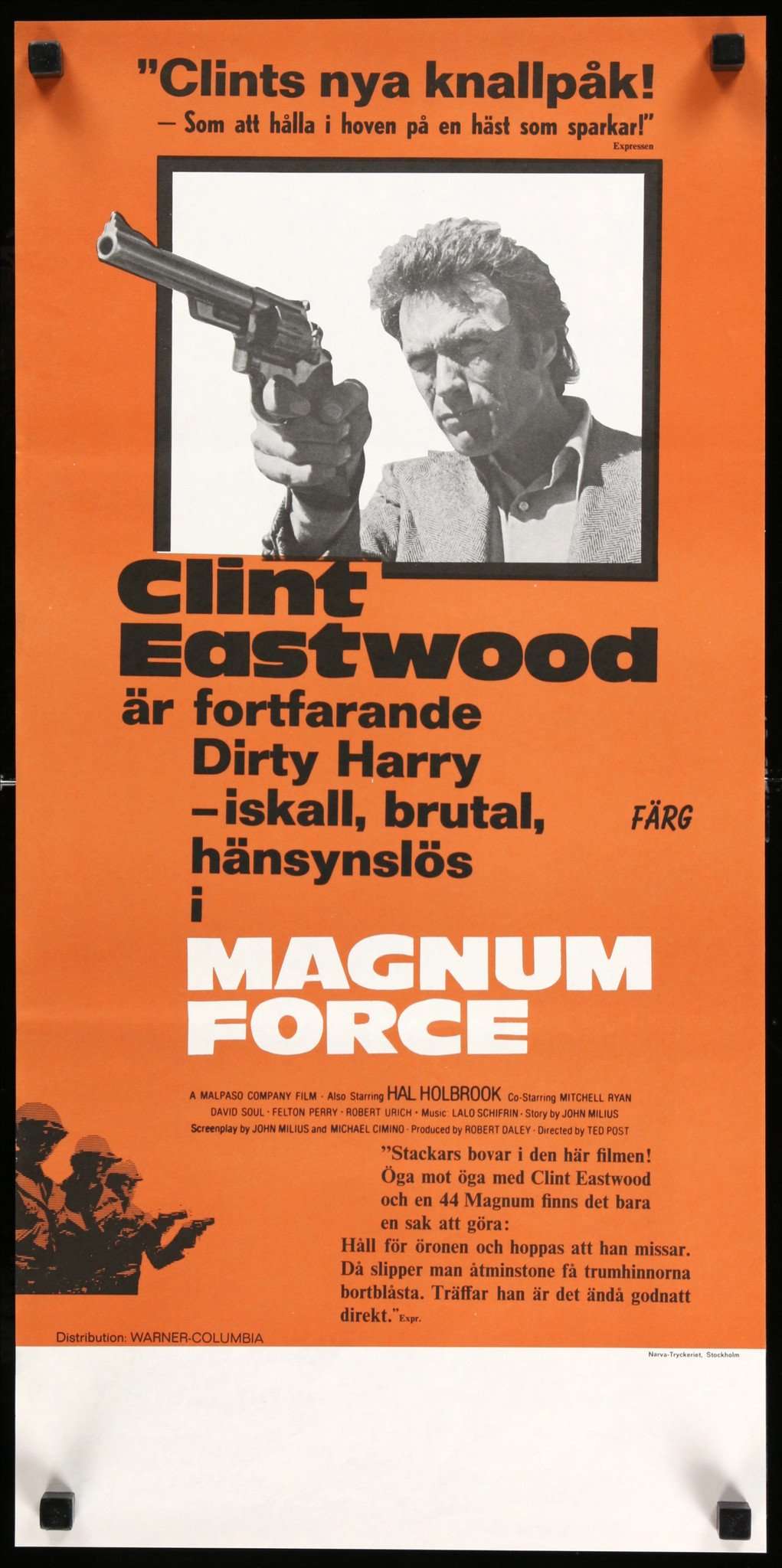Magnum Force (1973) original movie poster for sale at Original Film Art