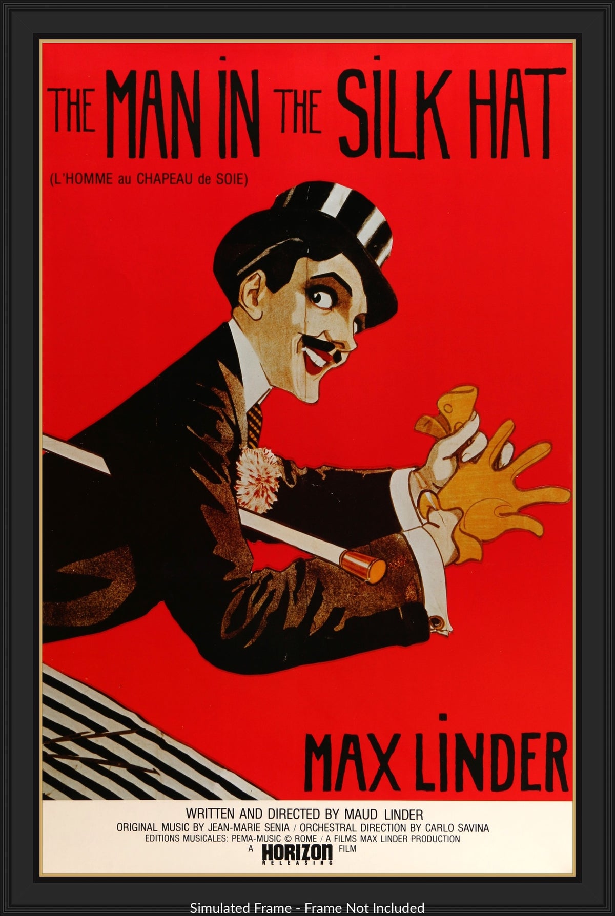 Man in the Silk Hat (1983) original movie poster for sale at Original Film Art - Vintage Movie Posters