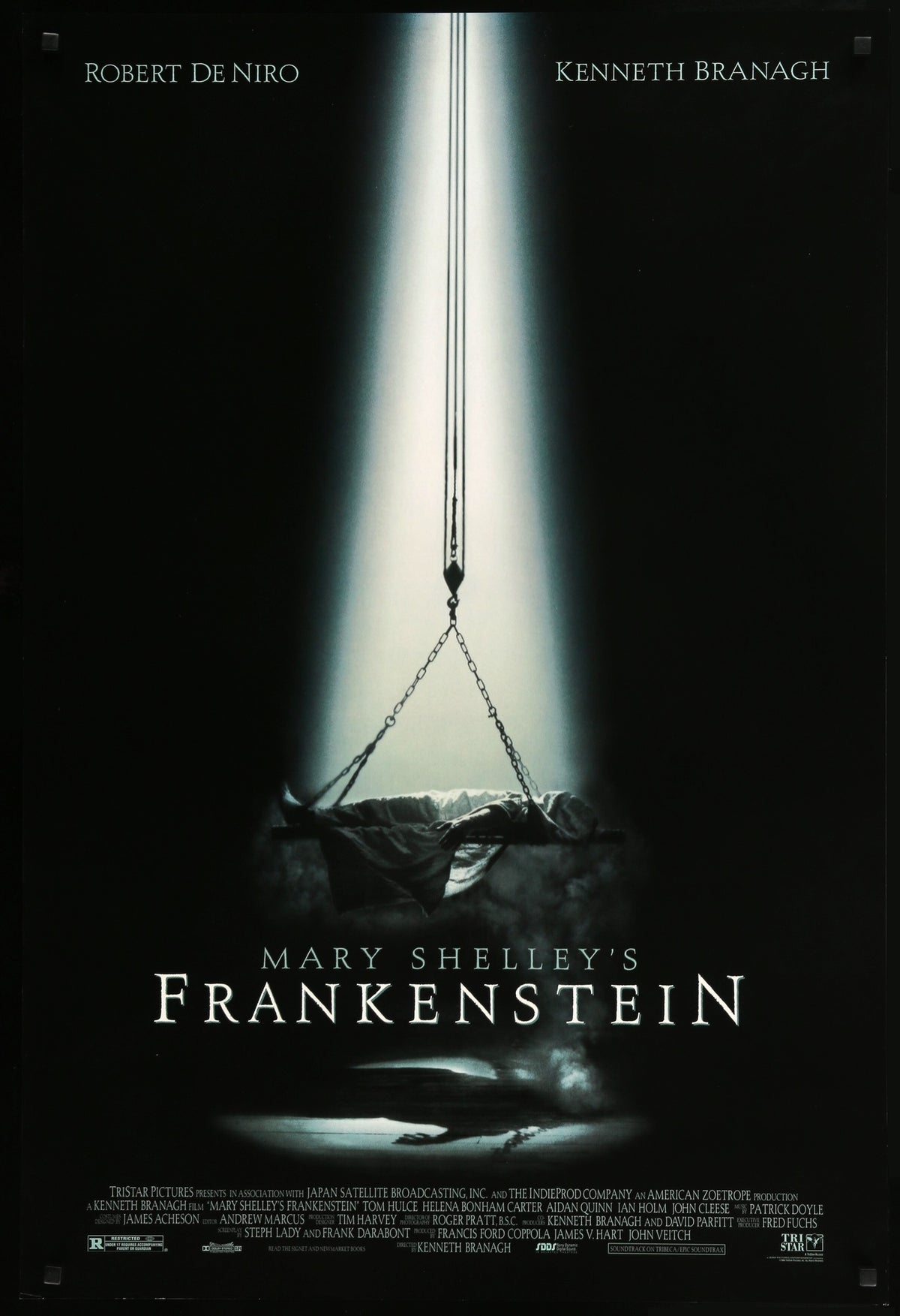 Mary Shelley&#39;s Frankenstein (1994) original movie poster for sale at Original Film Art