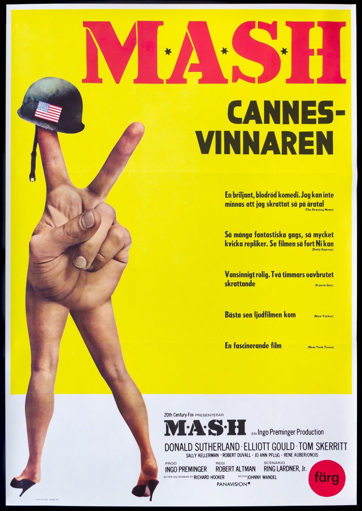 MASH (1970) original movie poster for sale at Original Film Art