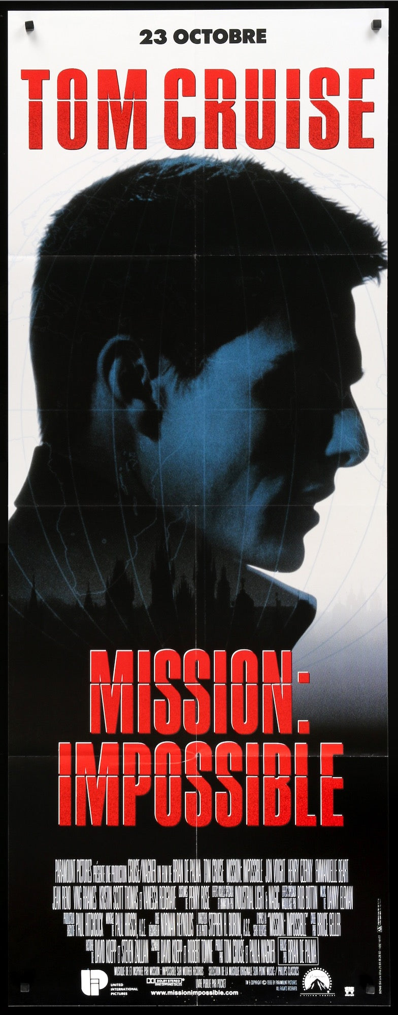 Mission Impossible (1996) original movie poster for sale at Original Film Art