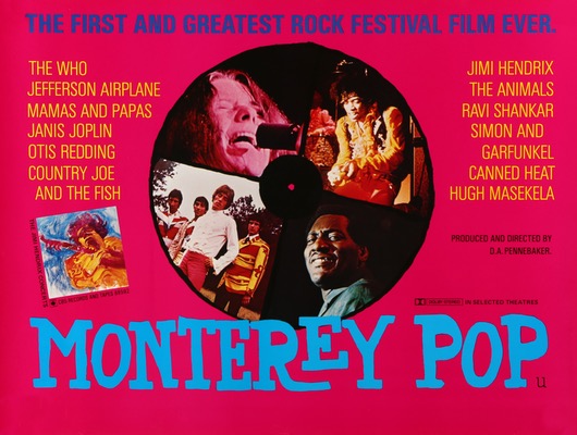 Monterey Pop (1968) original movie poster for sale at Original Film Art - Vintage Movie Posters